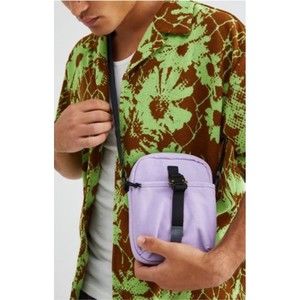 NWT Unisex Lavender Washed Canvas Pouch Urban Outfitters UO